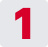 number 1 icon